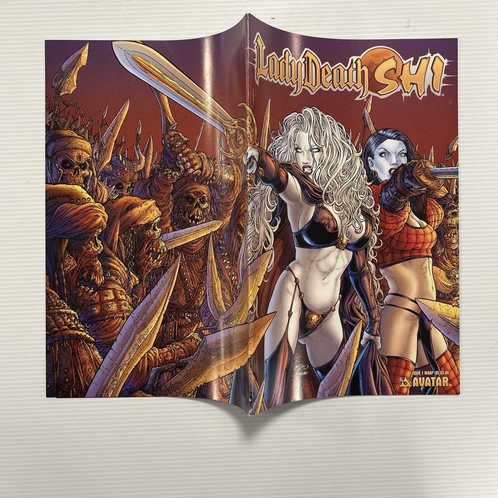 Lady Death Shi #1 2007 VF/NM Wrap Cover Avatar8