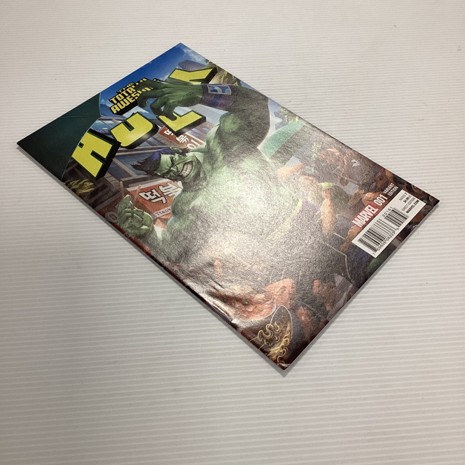 Totally Awesome Hulk #1 2016 VF+ Woo Cheol 1:25 Variant3