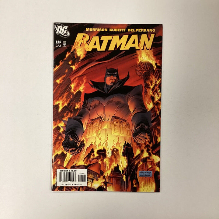 Batman #666 2007 VF+ 1st Appearance Of Damian Wayne As Batman