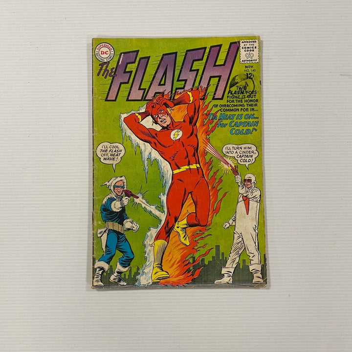 The Flash #140 1963 GD/VG 1st App Heat Wave Cent Copy Pence Stamp *see condition