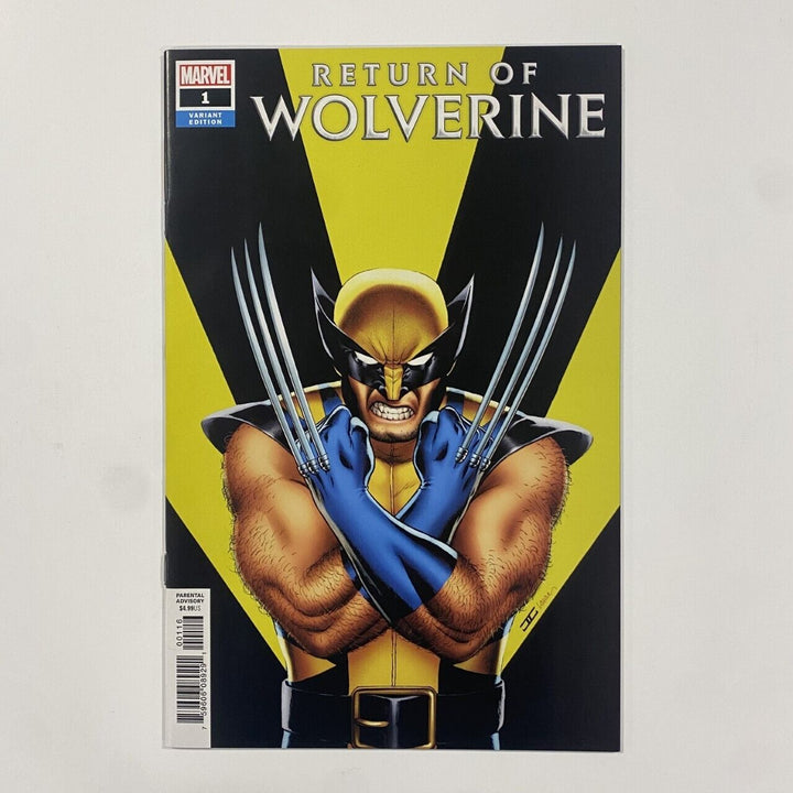 Return of Wolverine #1 1:50 Cassaday Incentive Variant Edition 2018