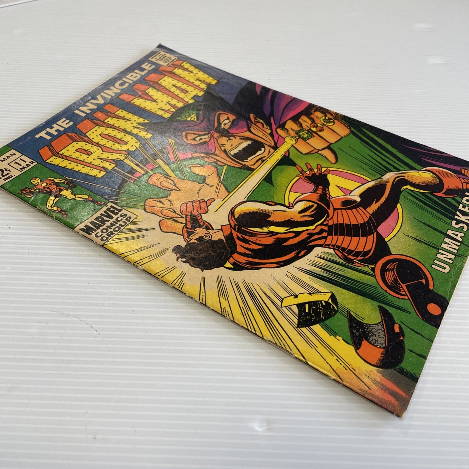 Iron Man #11 1969 VG/FN Pence Stamp3