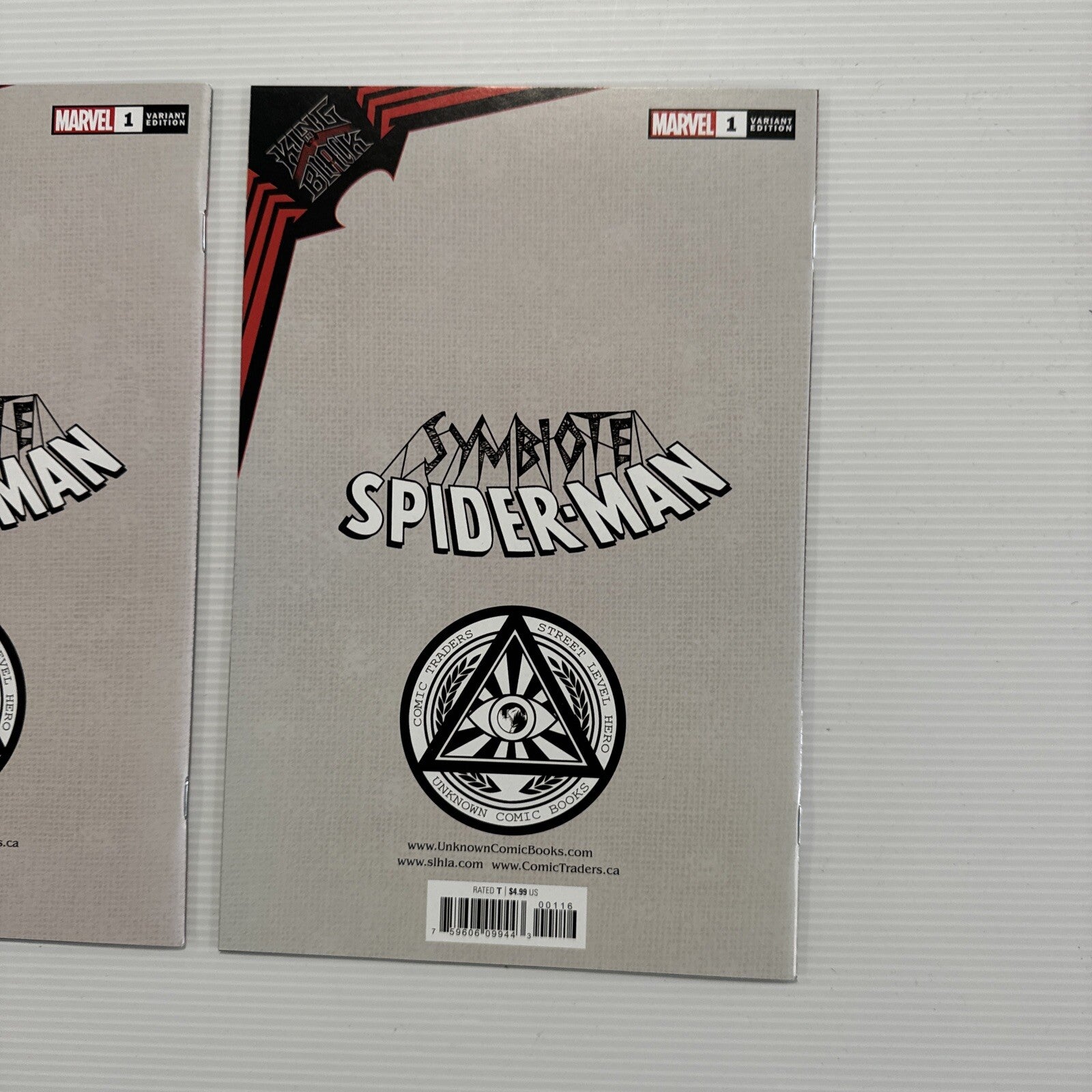 Symbiote Spider-Man: King in Black #1 Gerald Parel Variant Raw Comic5
