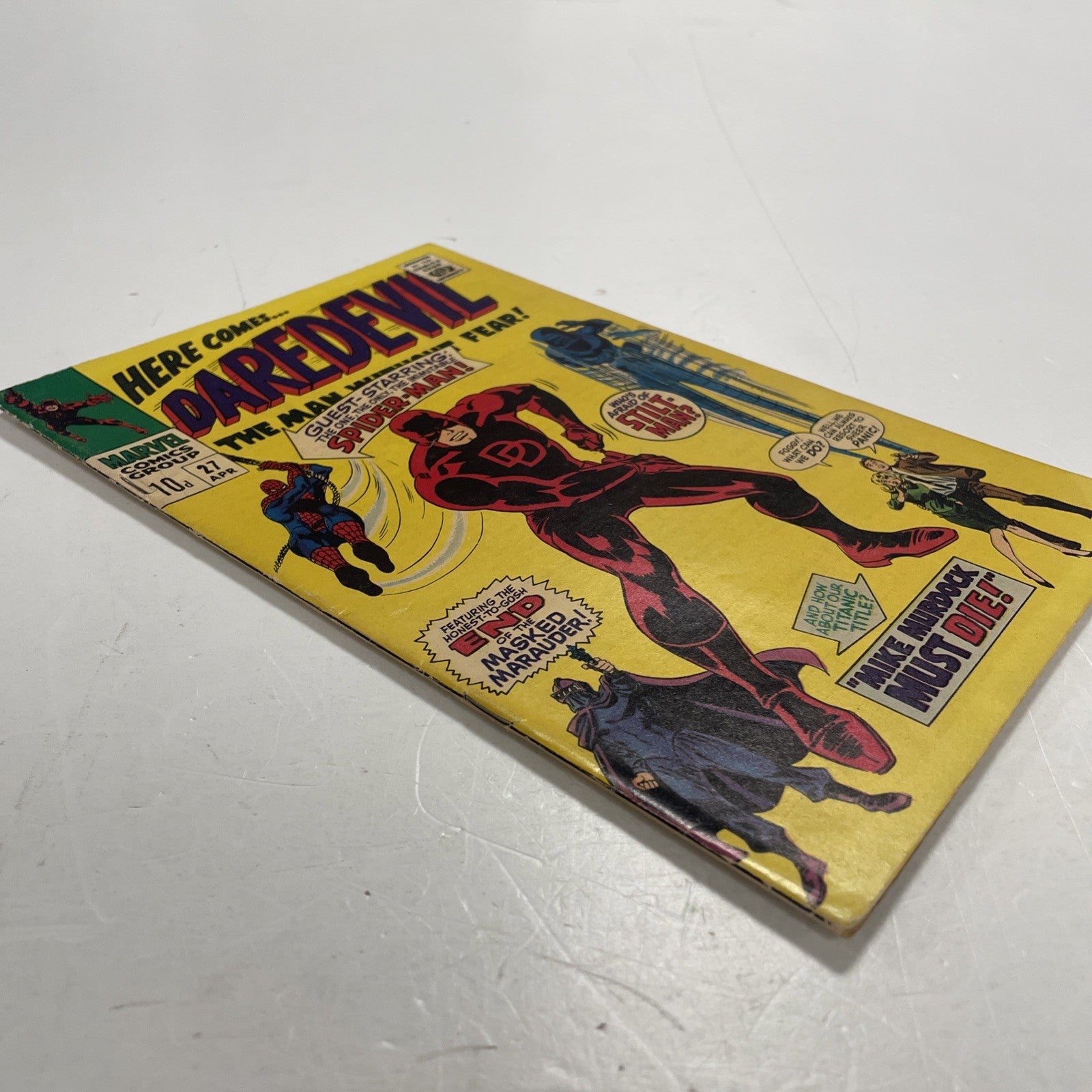 Daredevil #27 1967 FN/VF Pence Copy3
