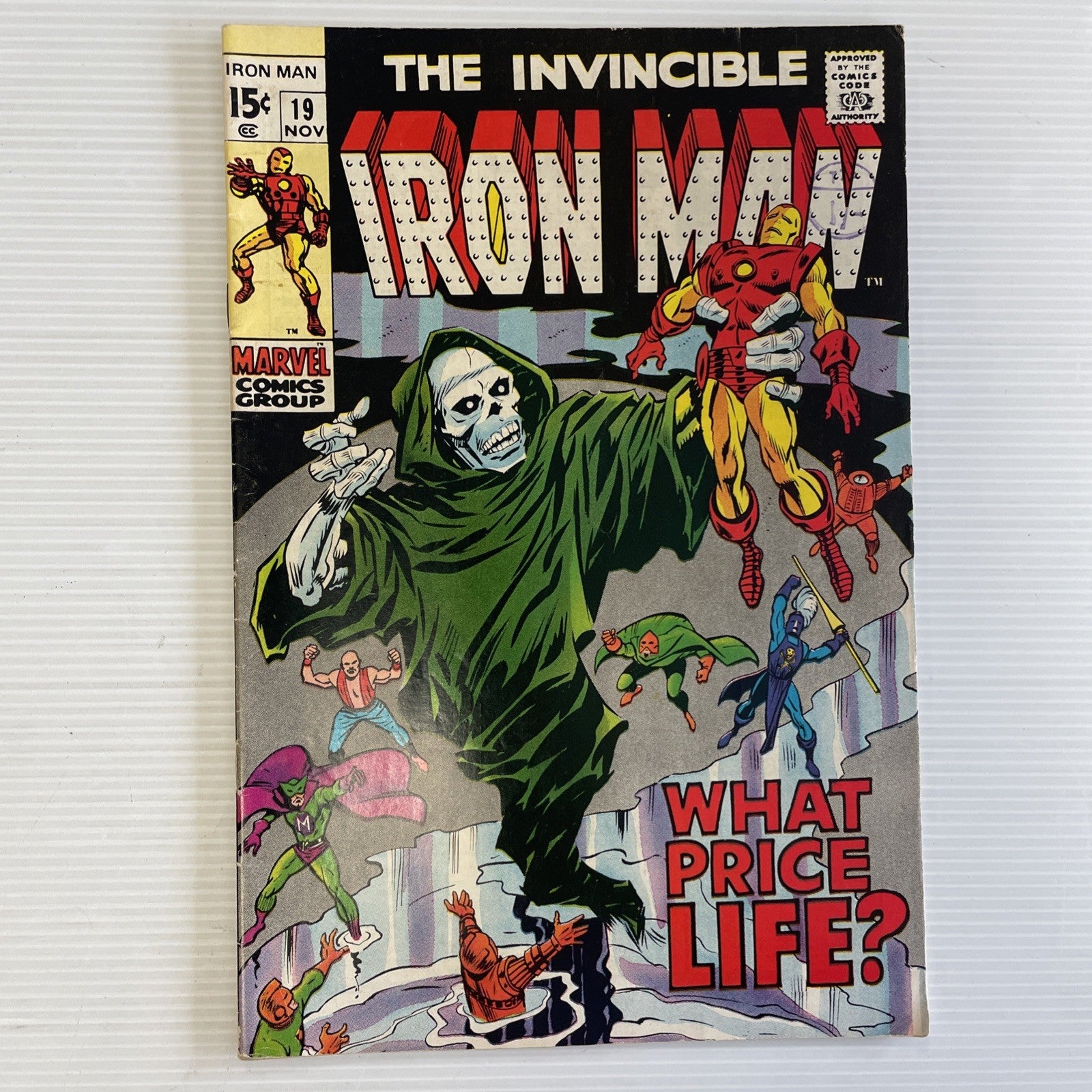 Iron Man #19 1969 VG/FN Pence Stamp0