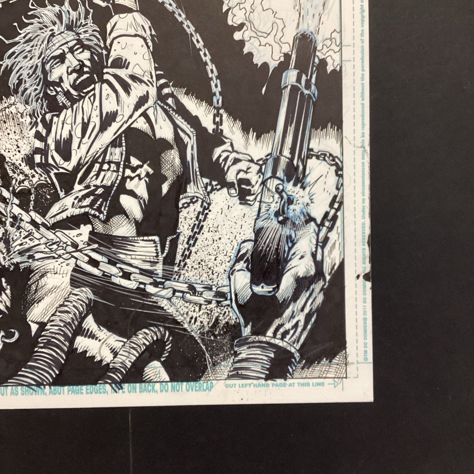Original Artwork for Before Watchmen Page 31 By John Higgins *See Description4