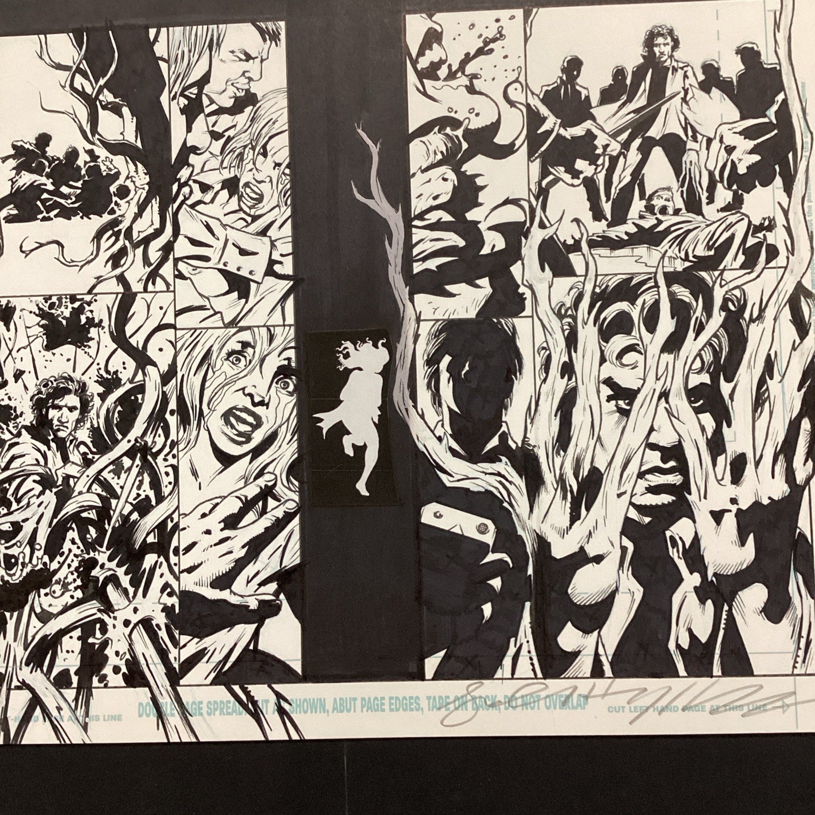 Original Artwork for Puncture Com.X By John Higgins 2004 (unknown Issue & Page)7