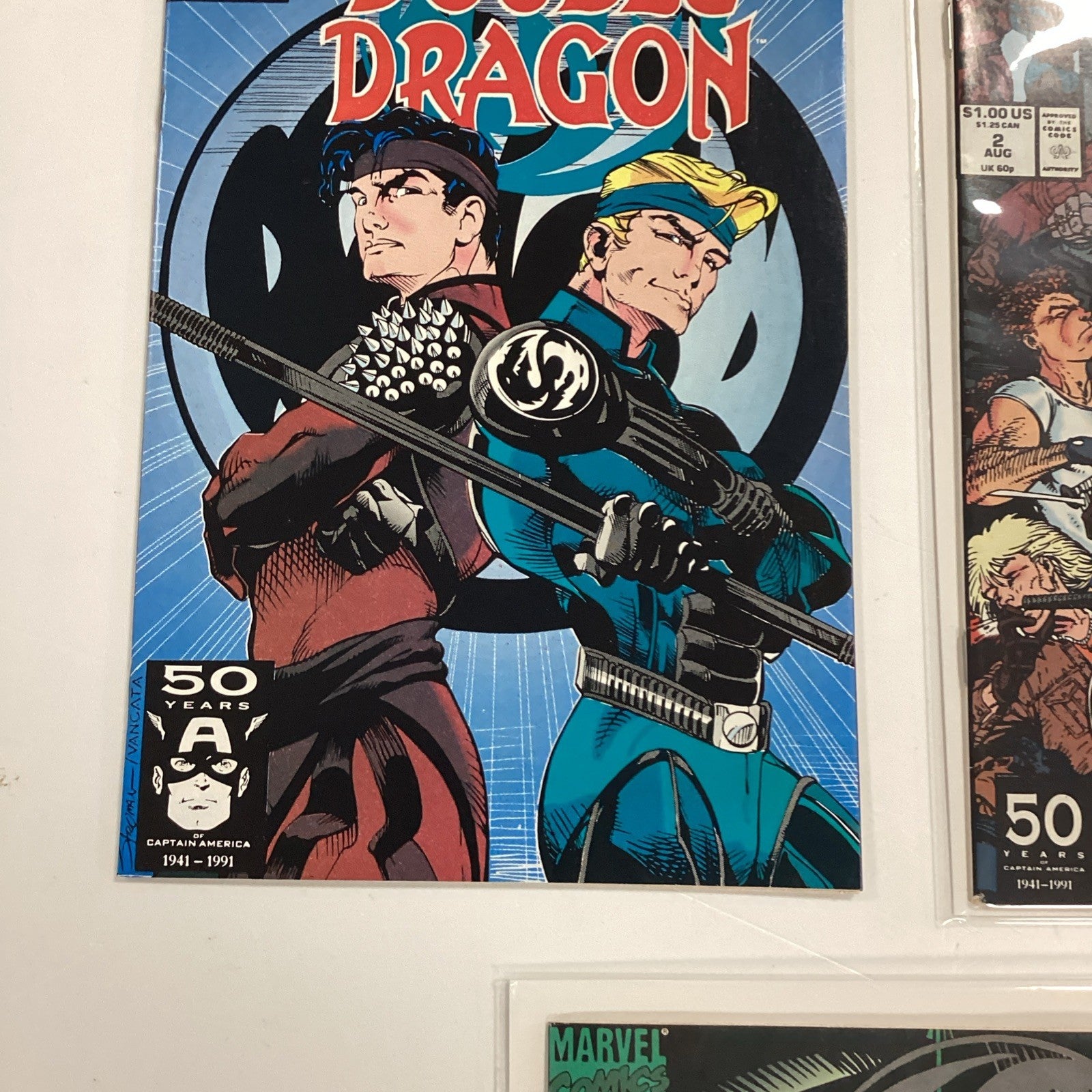 Double Dragon #1-5 1991 Avg. VF Complete Set3
