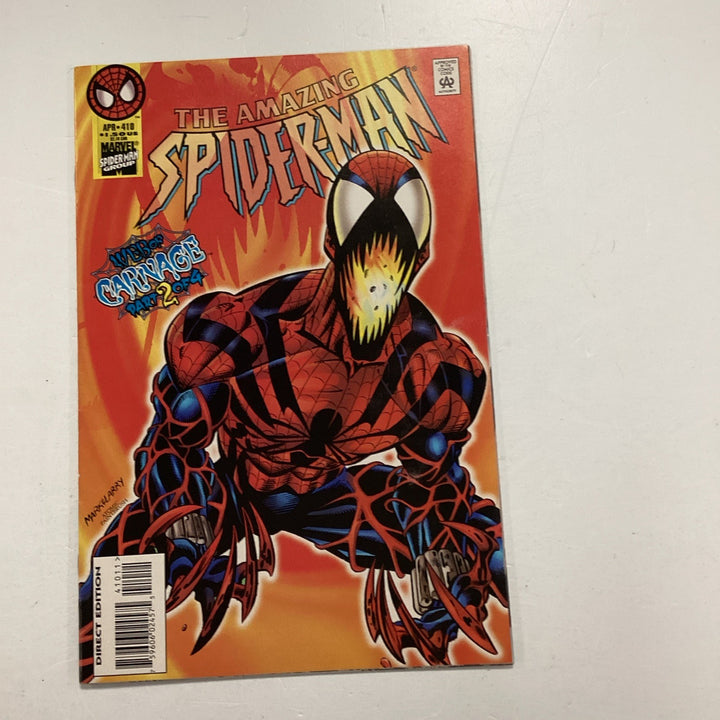 Amazing Spider-Man #410 1996 VF+ 1st Appearance Spider-Carnage0