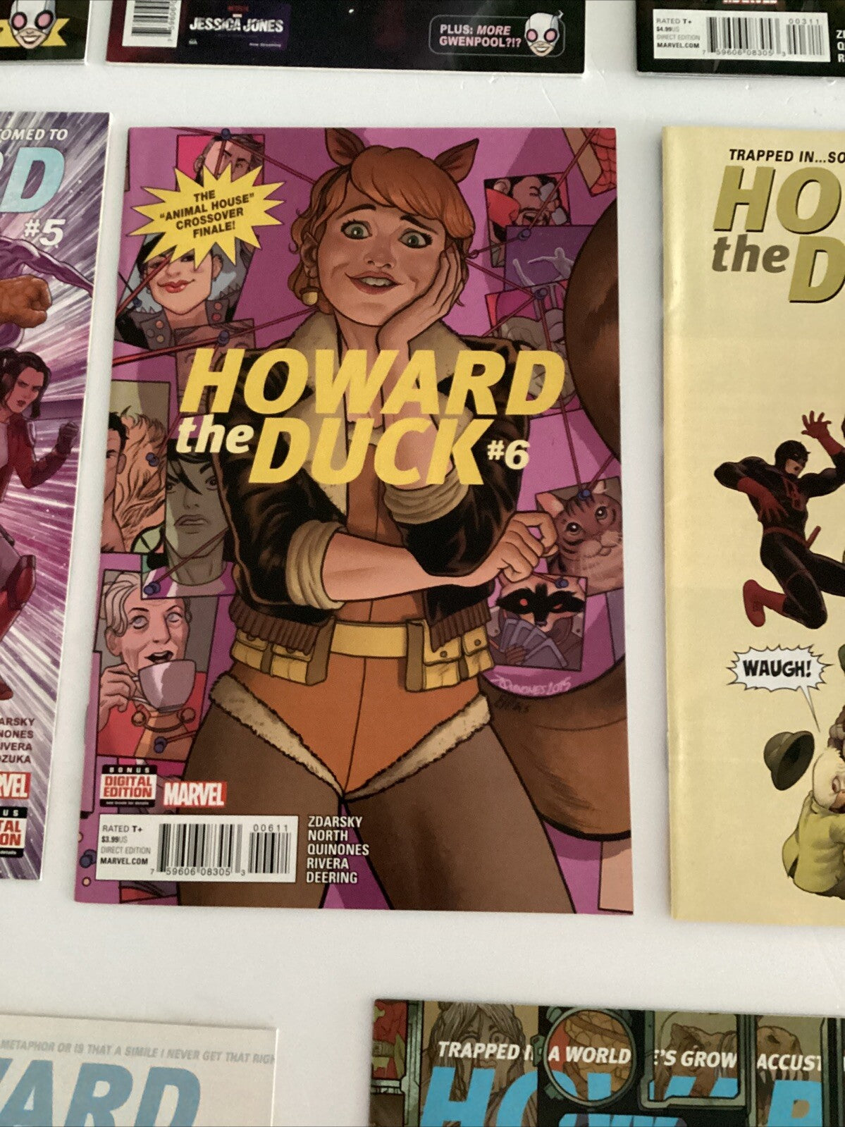 Howard The Duck #1-11 2015 VF/NM Complete Set 1st App Gwen Pool7