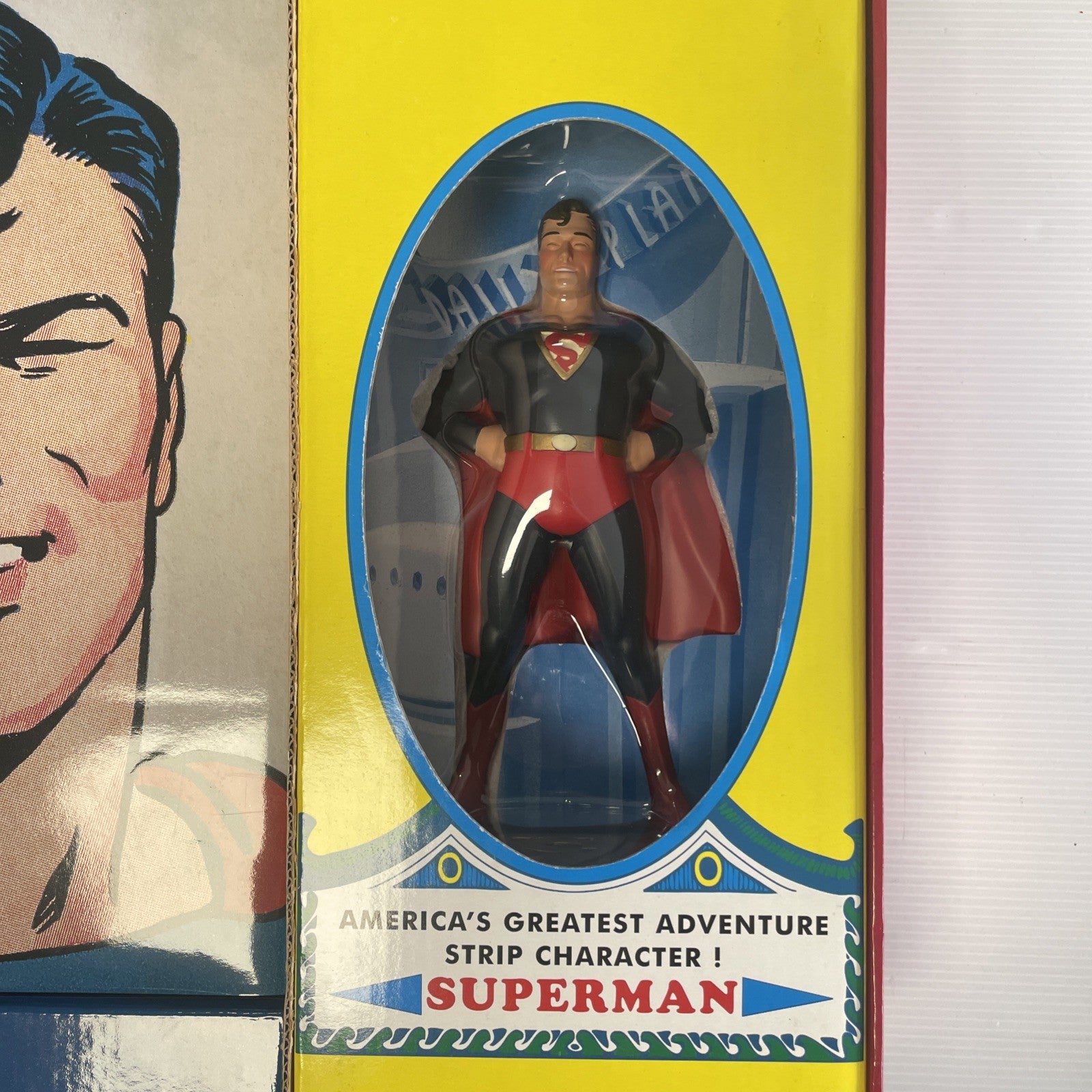 Superman Masterpiece Edition 1999 Box Set with 8" Figurine, Book & Comic Reprint6