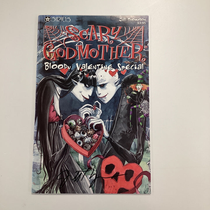 Scary Godmother Bloody Valentine Special 1998 FN Signed by Jill Thompson Sirius0