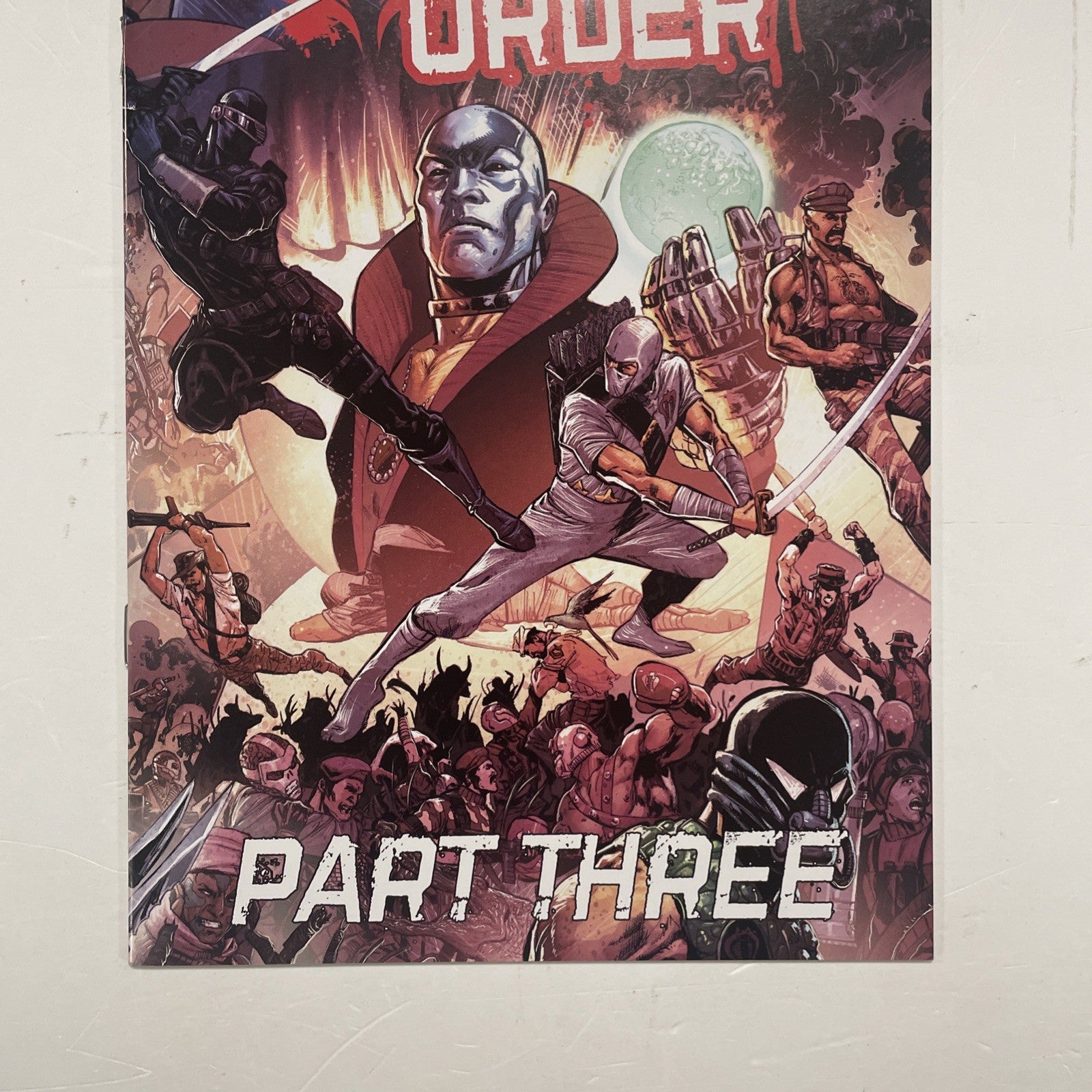 G.I. Joe #221 2015 NM Cobra World Order Part 32