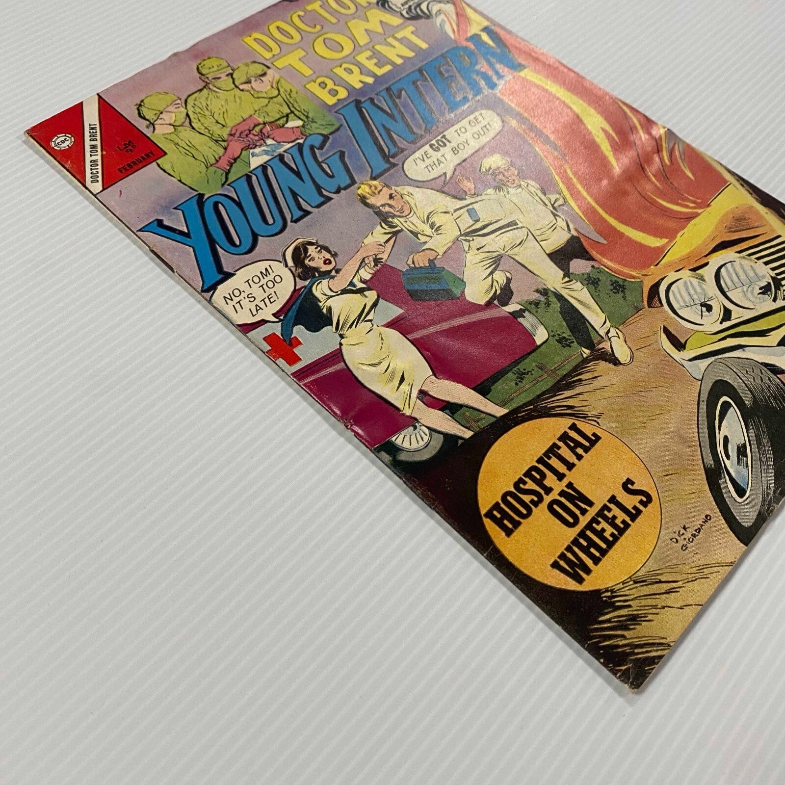 Doctor Tom Brent Young Intern #1 1963 VG/FN Pence Copy3