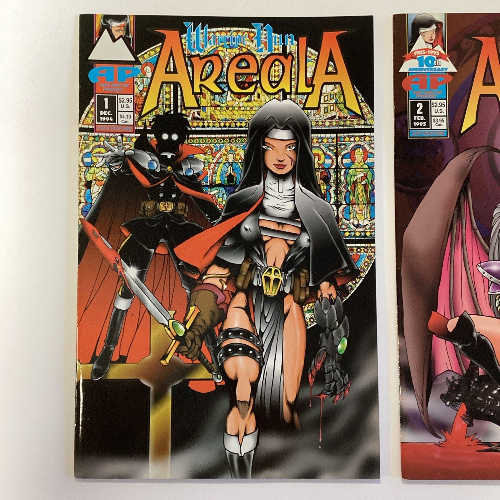 Warrior Nun Areala #1-3 1994 VF Complete1