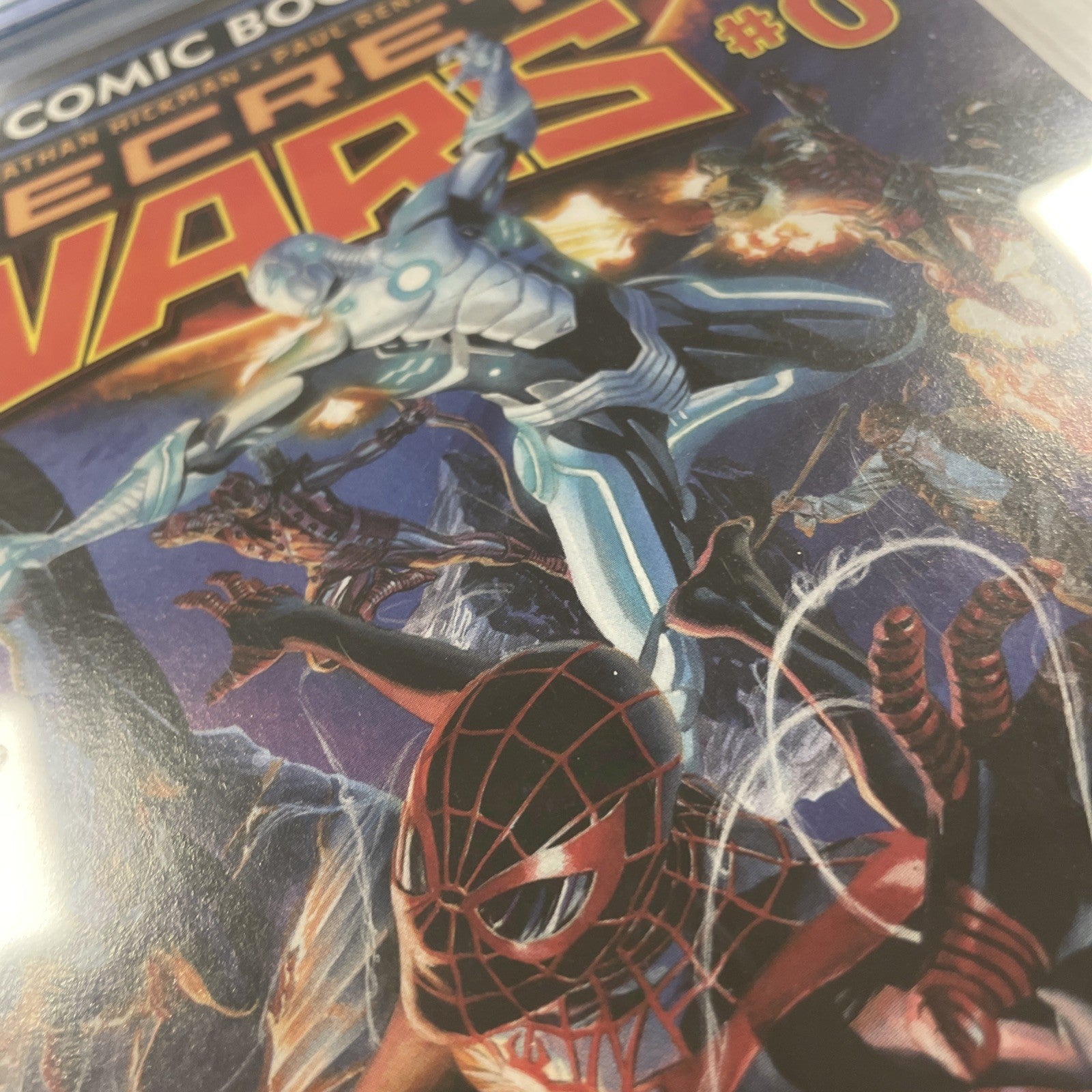 Free Comic Book Day Secret Wars #0 2015 CGC 9.6 **Scuff on top right of CGC Case4