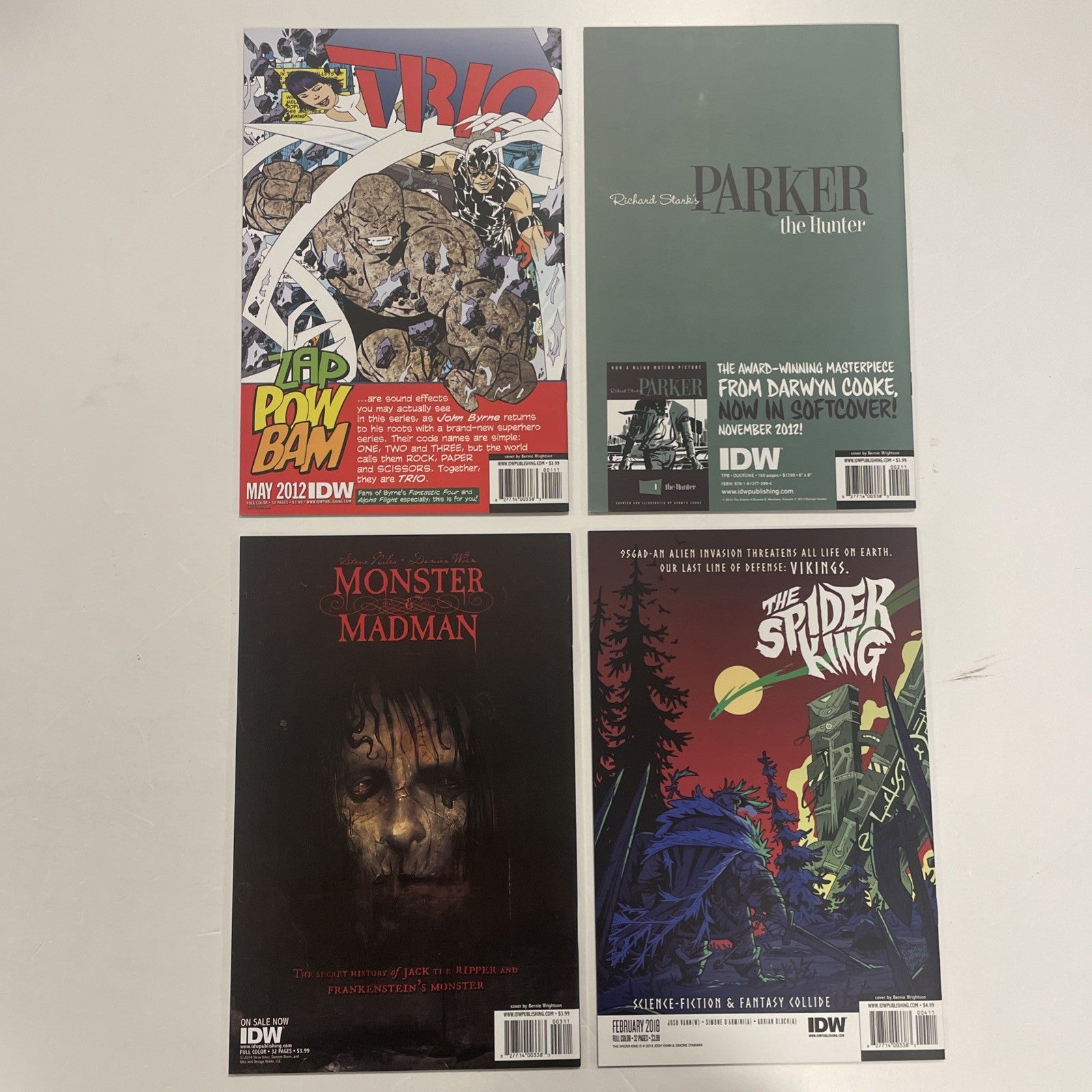 Frankenstein Alive, Alive! #1-4 (of 6) 2012 NM6