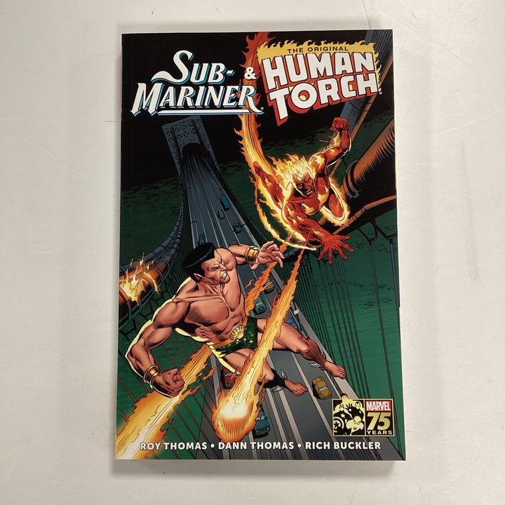 Sub-Mariner and The Original Human Torch 2014 1st Print Softcover0