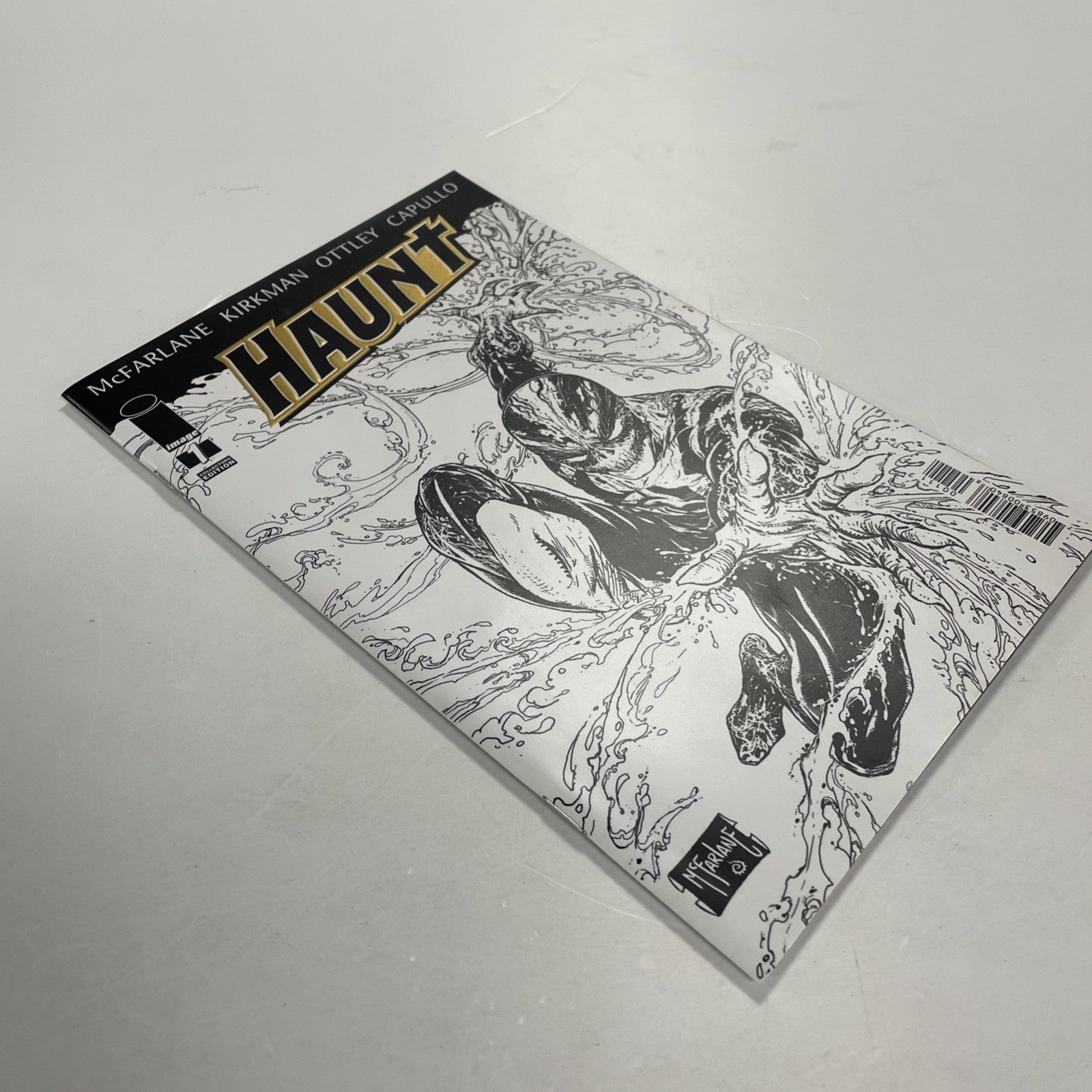 Haunt #1 2009 Collectors Edition Print Kirkman Mcfarlane3