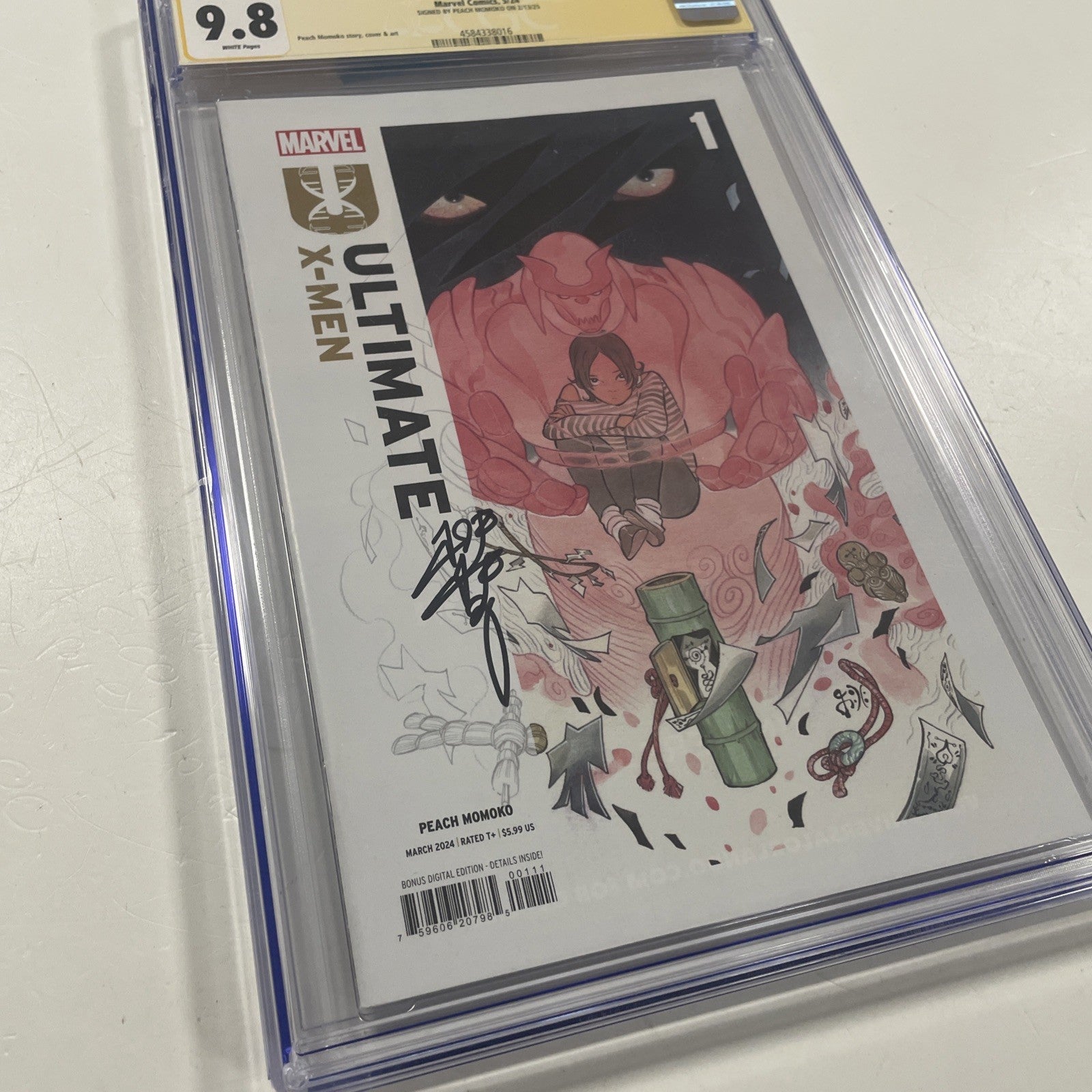 Ultimate X-Men #1 2024 9.8 CGC Signature Series Signed Peach Momoko 1 of 284