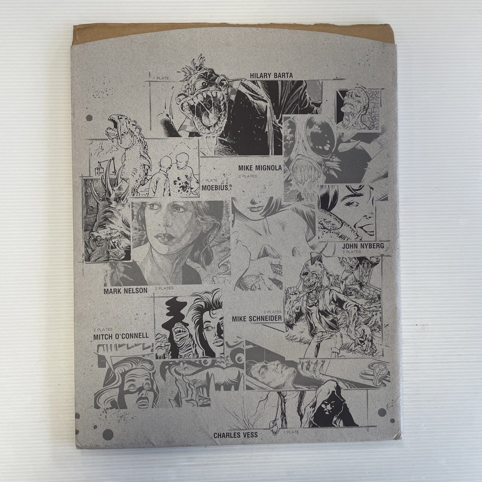 Monsters The Portfolio Mignola Moebius Nelson Vess Barta 1988 (Unsigned Edition)5