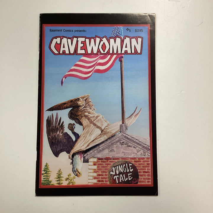 Cavewoman #5 1995 FN 1st Series Budd Root Basement Comics0