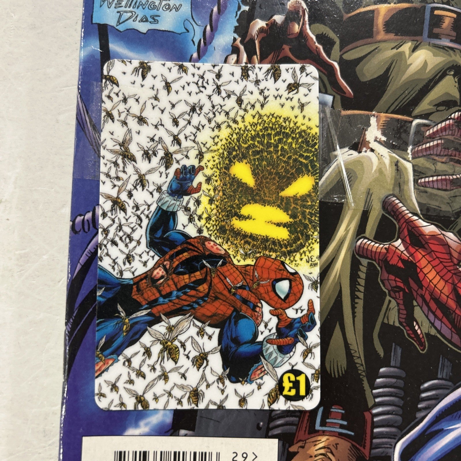 Astonishing Spider-Man #62 2000 VF- UK Marvel Panini Inc. Free Phone Card8