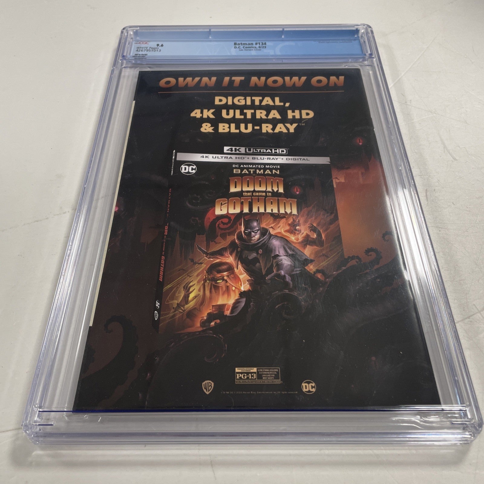 Batman #134 2023 2021 CGC 9.6 White Pages Artgerm Variant6