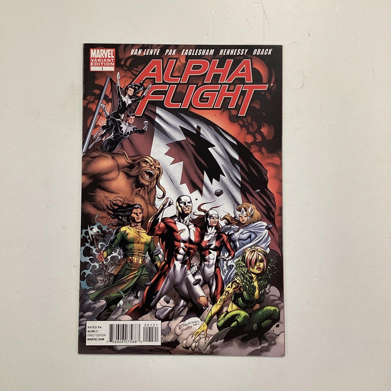 Alpha Flight #1 2011 NM 1:15 Dave Eaglesham Variant0
