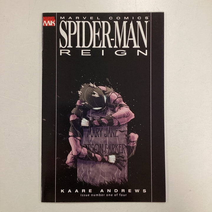 Spider-Man Reign #1 2007 NM Black Suit Variant **Recalled issue0