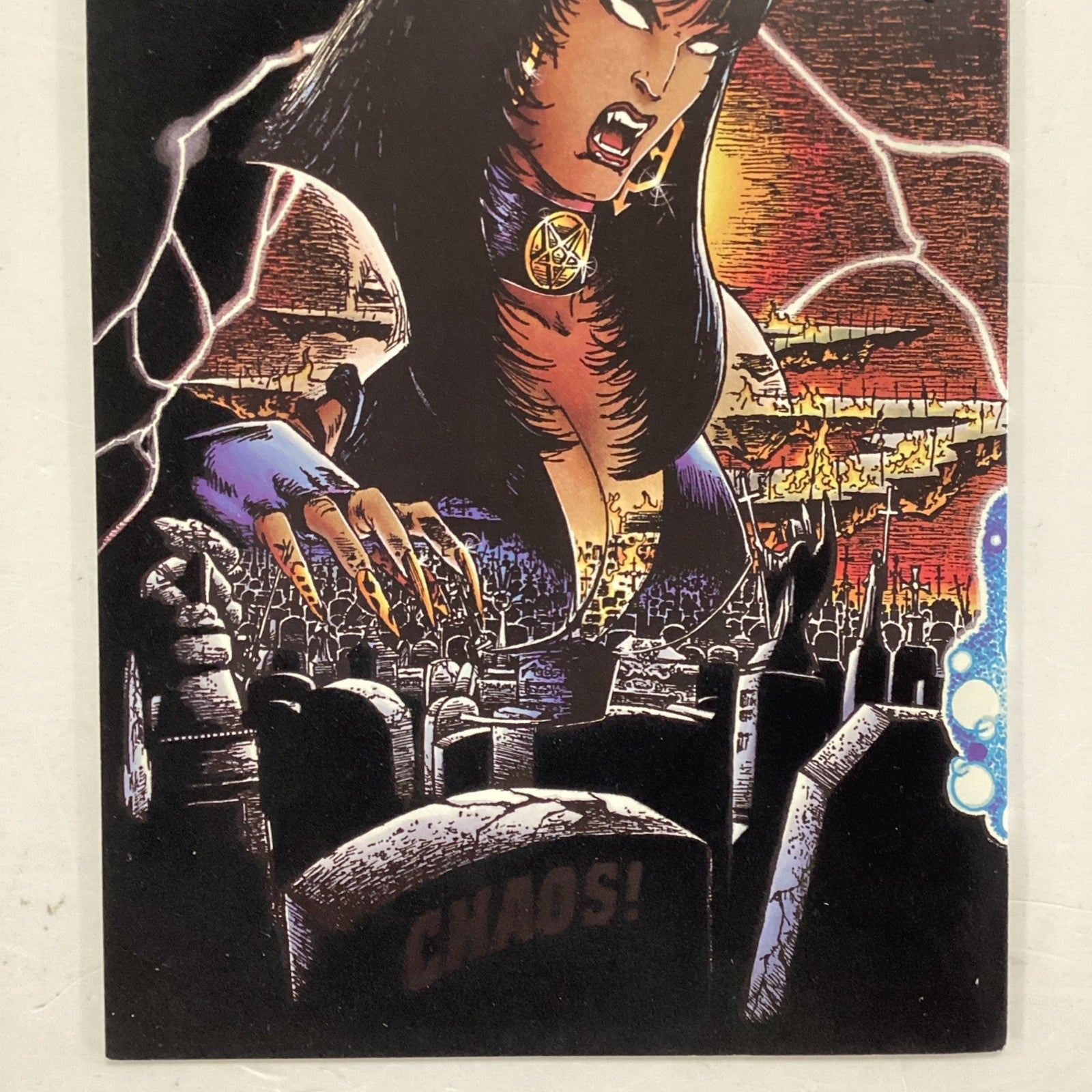 Lady Death II Between Heaven & Hell #1 1994 VF Premium Felt Edition6