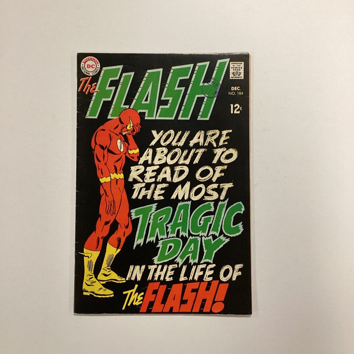 Flash #184 1968 VG/FN Pence Copy