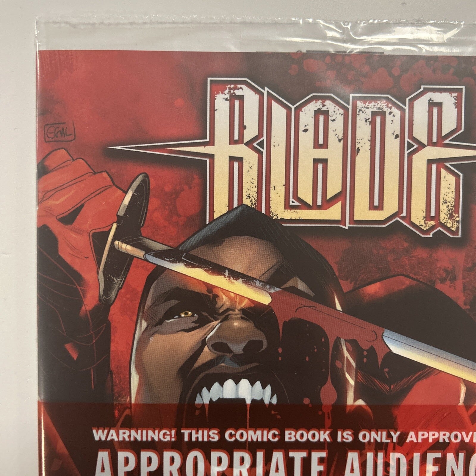 Blade #1 2024 NM Red Band Edwin Galmon 1:25 Variant Polybagged3