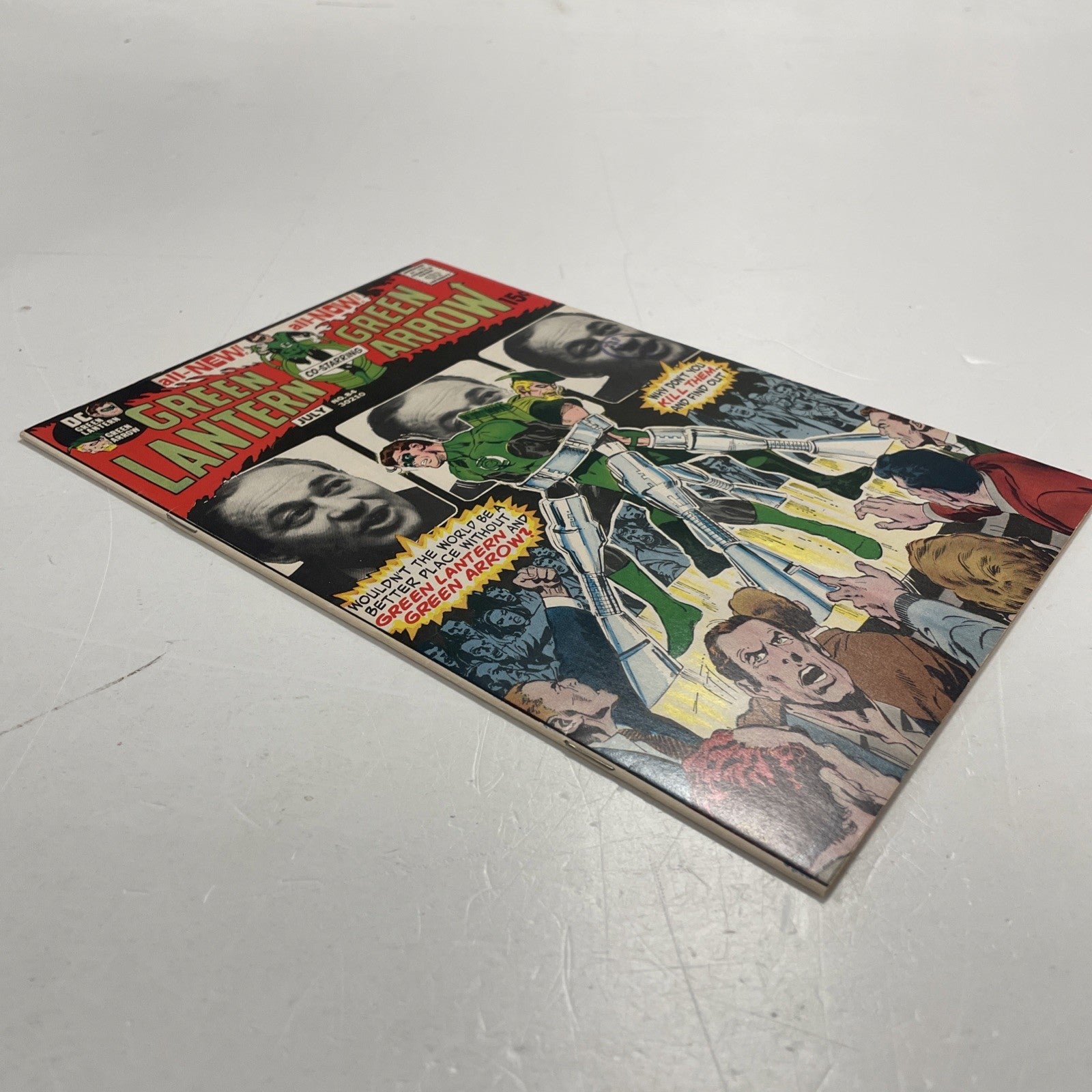 Green Lantern #84 1971 FN/VF Classic Neal Adams & Bernie Wrightson Art, Pence3