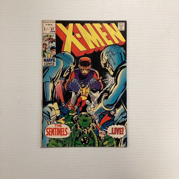 X-Men #57 1969 FN Pence Copy