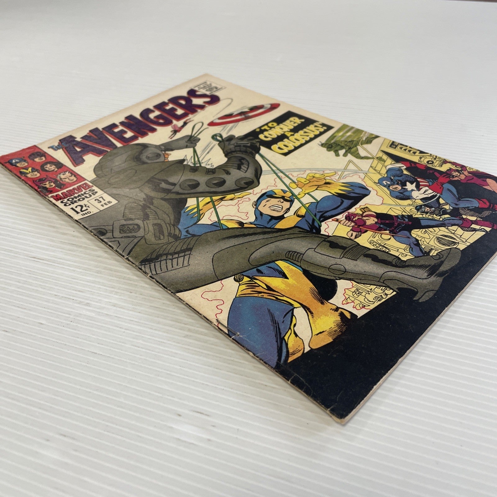 The Avengers #37 1967 VG/FN Pence Copy3