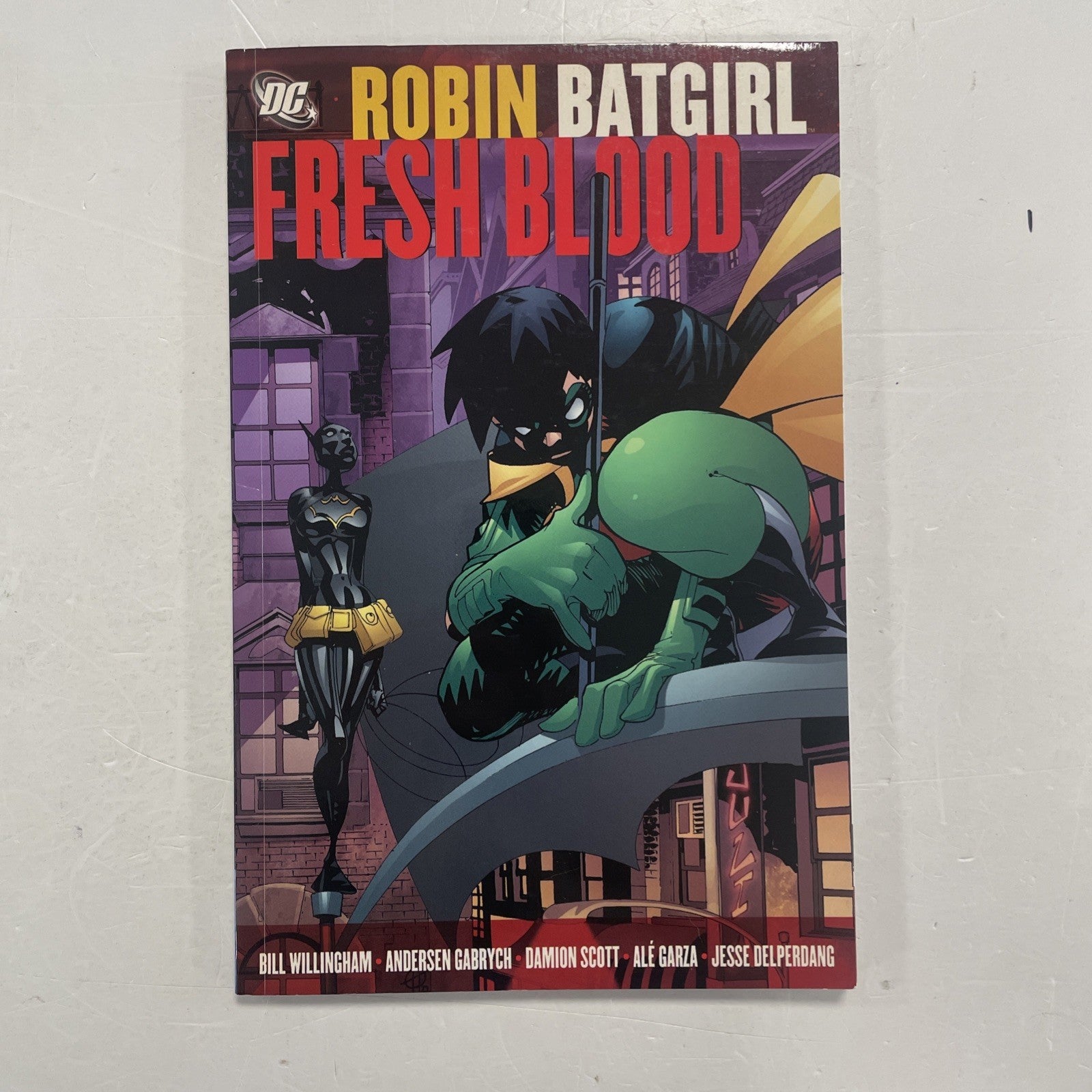 Robin Batgirl Fresh Blood 2005 TPB Trade Paperback Graphic Novel DC Comics0