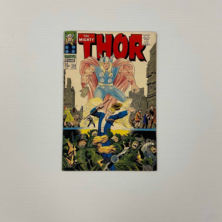 The Mighty Thor #138 1967 VF Pence Copy