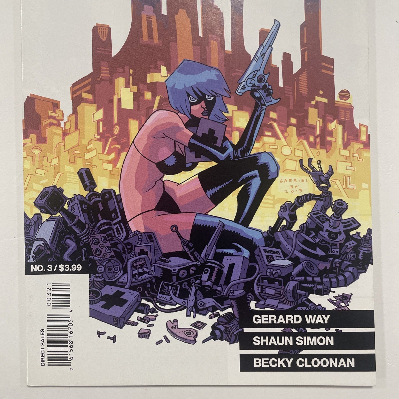 True Lives Of The Fabulous Killjoys #3 2013 VF/NM Gabriel Ba Variant Dark Horse2