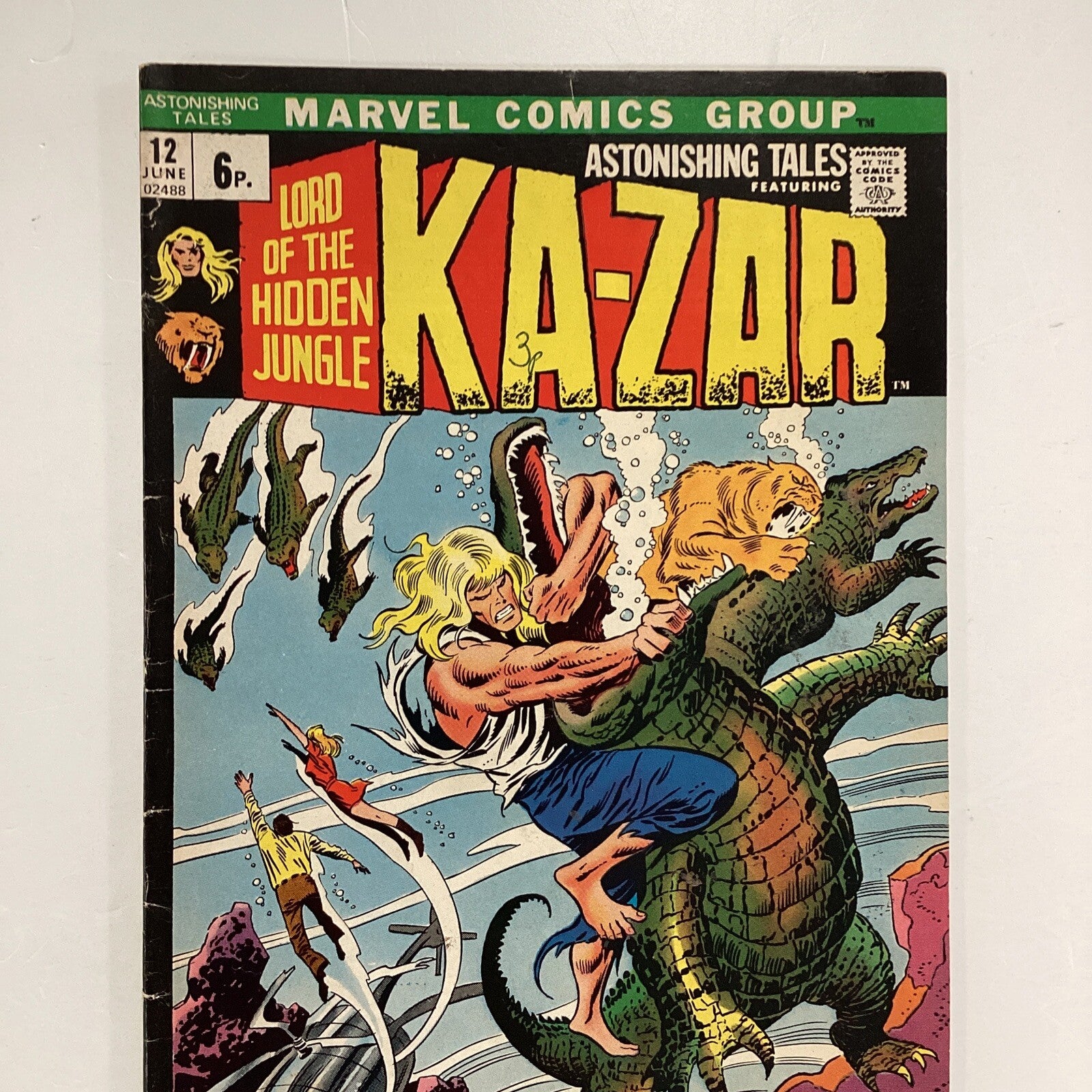 Astonishing Tales #12 1972 VG 1st Appearance and Origin of Man-thing in standard1