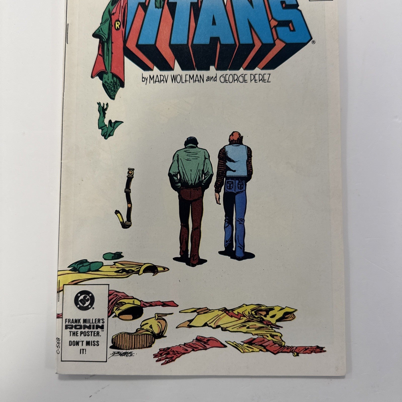 The New Teen Titans #39 1984 VF Final Appearance Of Dick Grayson As Robin2