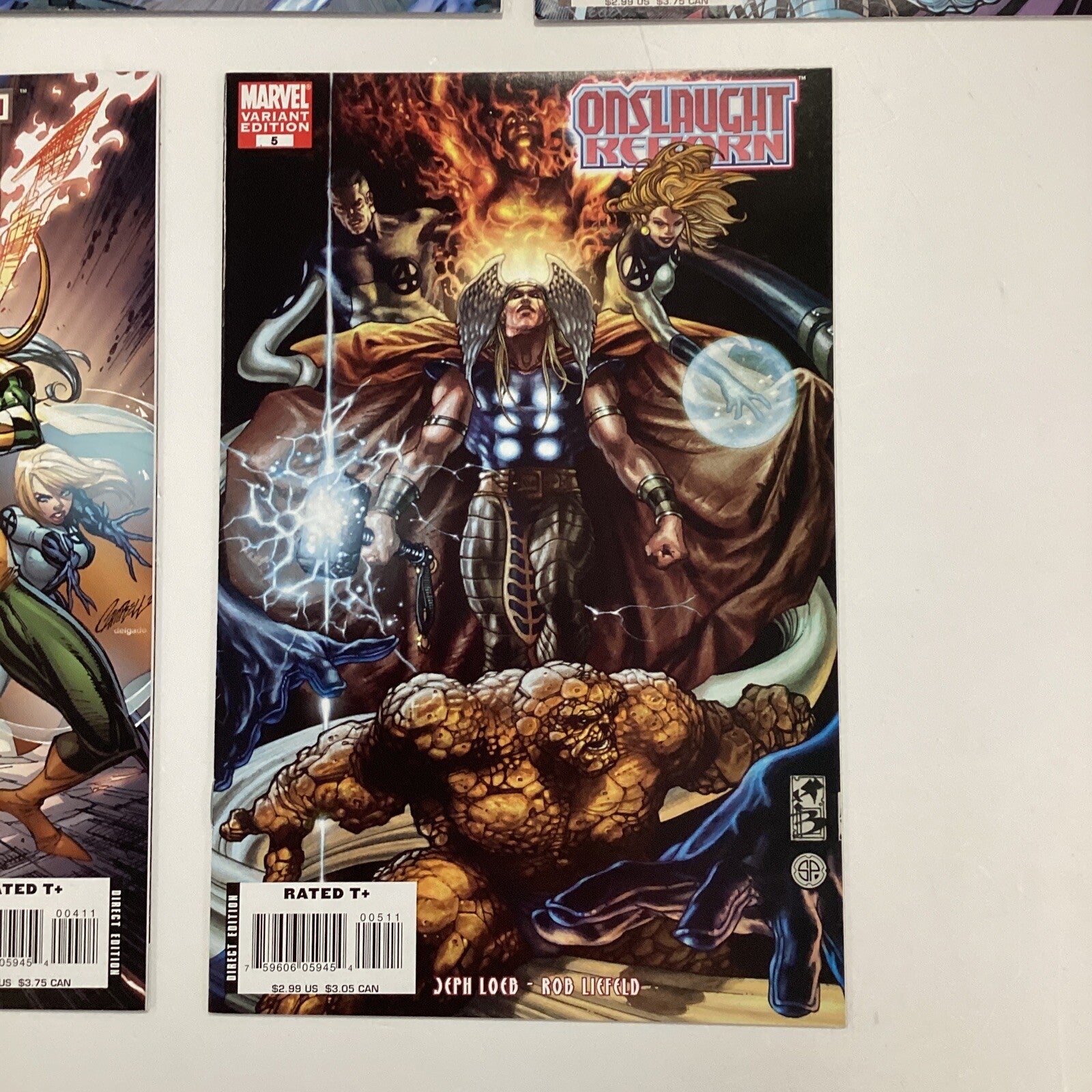 Onslaught Reborn #1-5 2007 Avg. VF+ All variant Covers5
