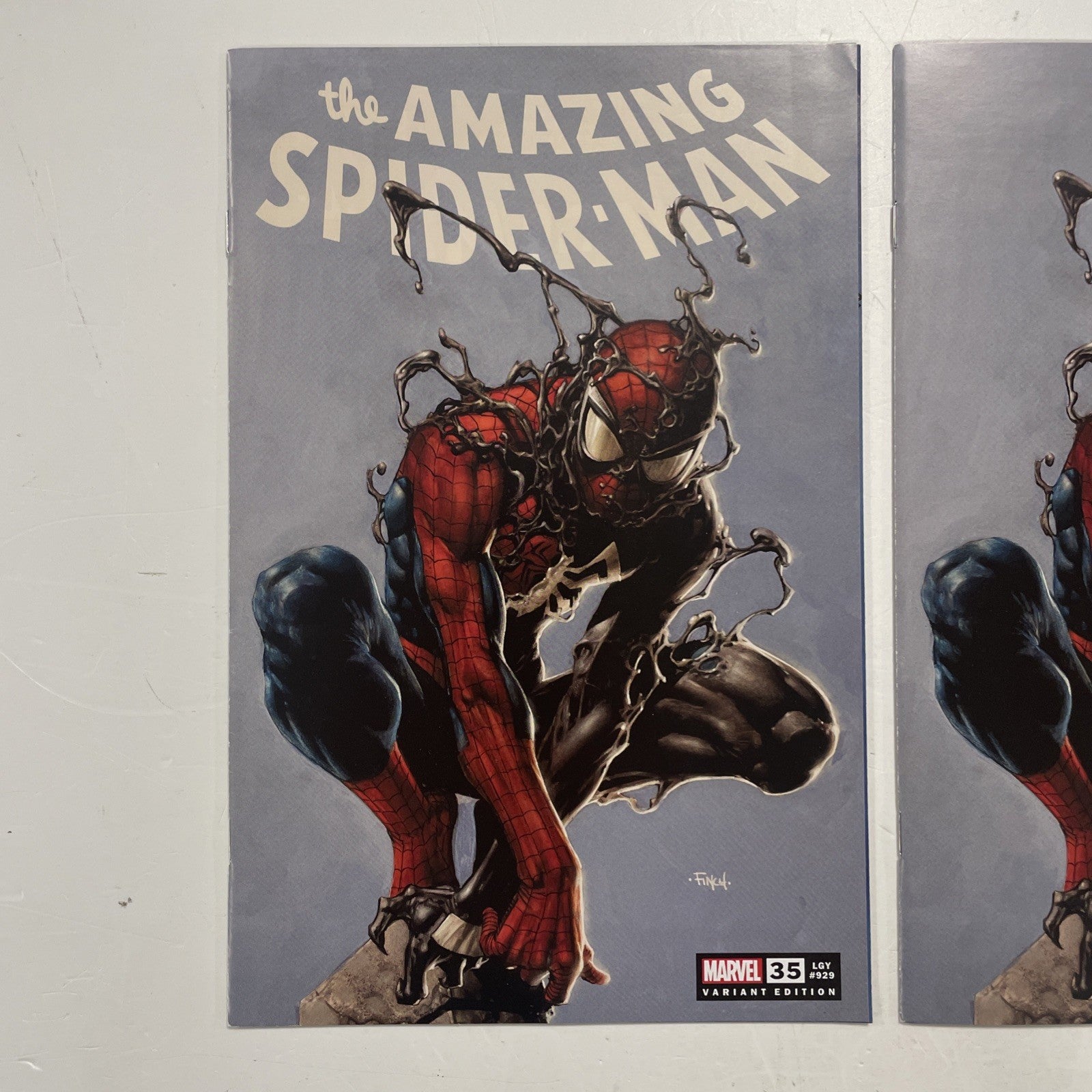 Amazing Spider-Man #35 2023 NM David Finch Trade Virgin Sketch Variant Set1