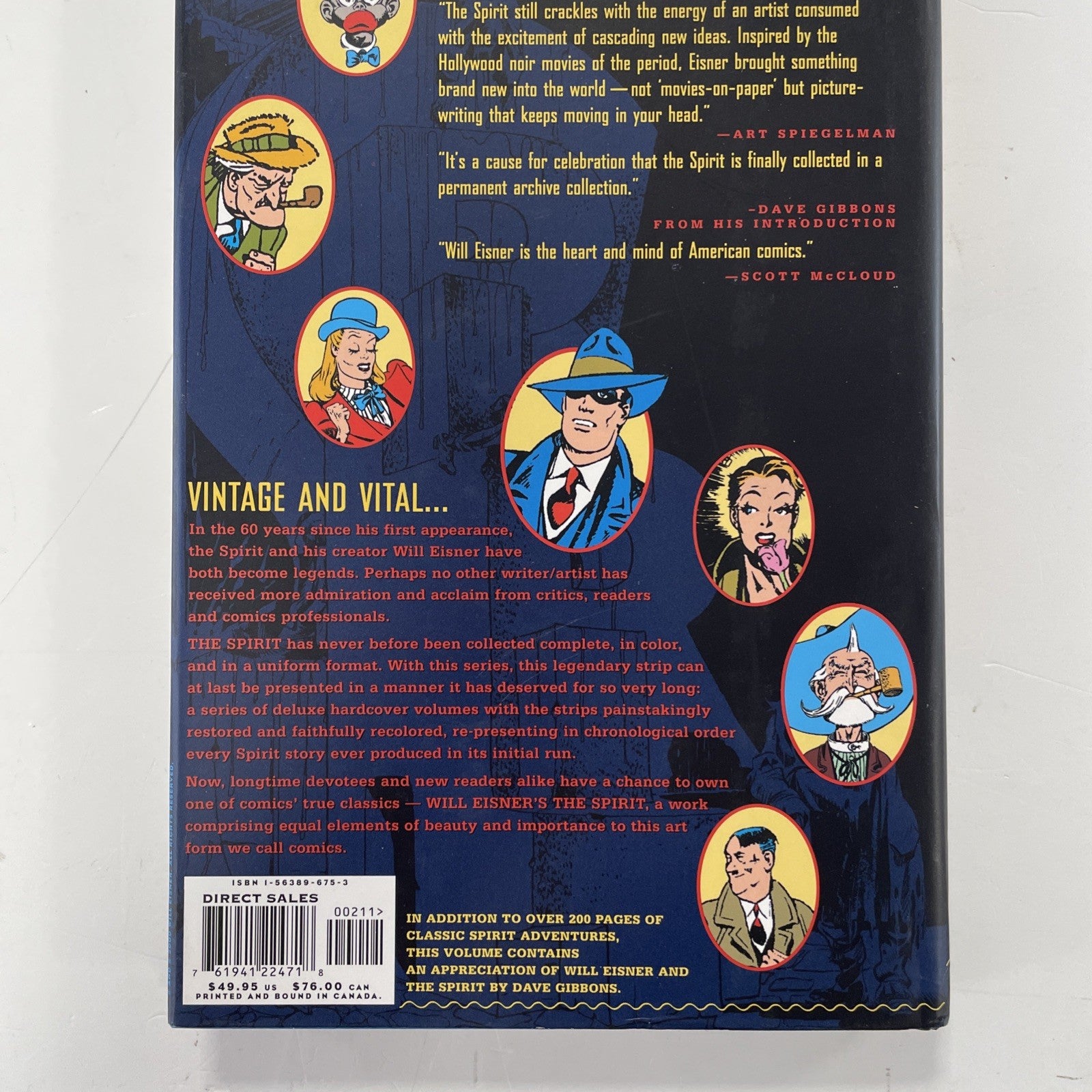 The Spirit Archive Will Eisner Vol 2 2000 HC Graphic Novel NEW6