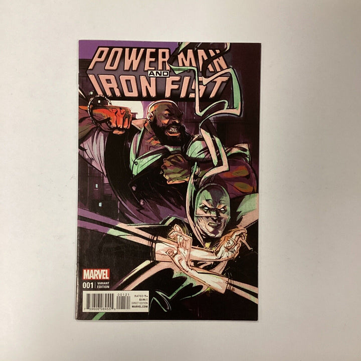 Power Man And Iron Fist #1 2016 VF/NM Visions 1:25 Variant