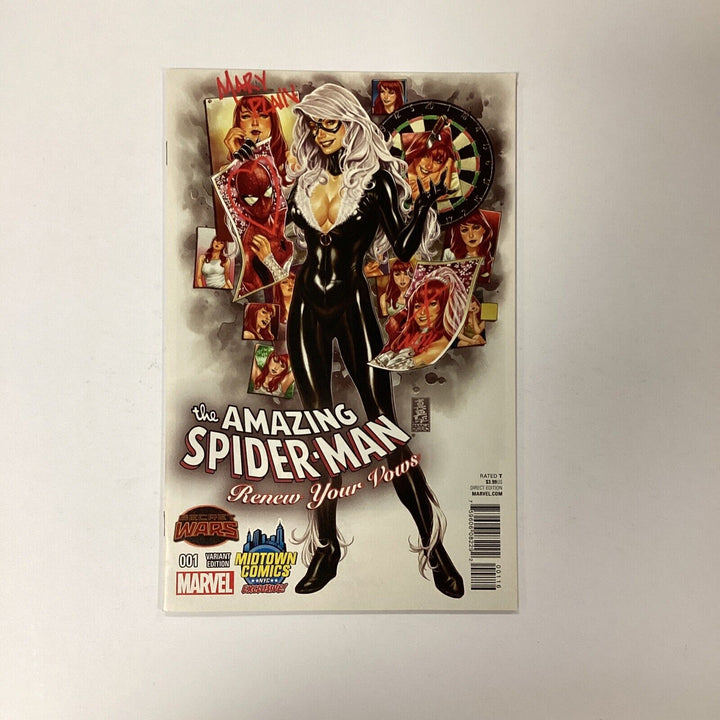 Amazing Spider-man Renew Your Vows #1 2015 NM Brooks Midtown Variant