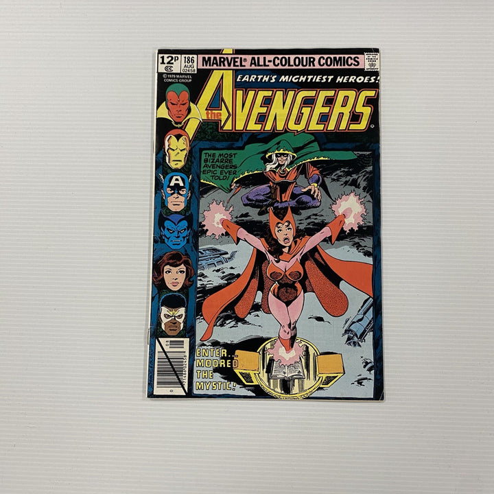 Avengers #186 FN+ 1979 1st appearance of Magda Pence Copy0
