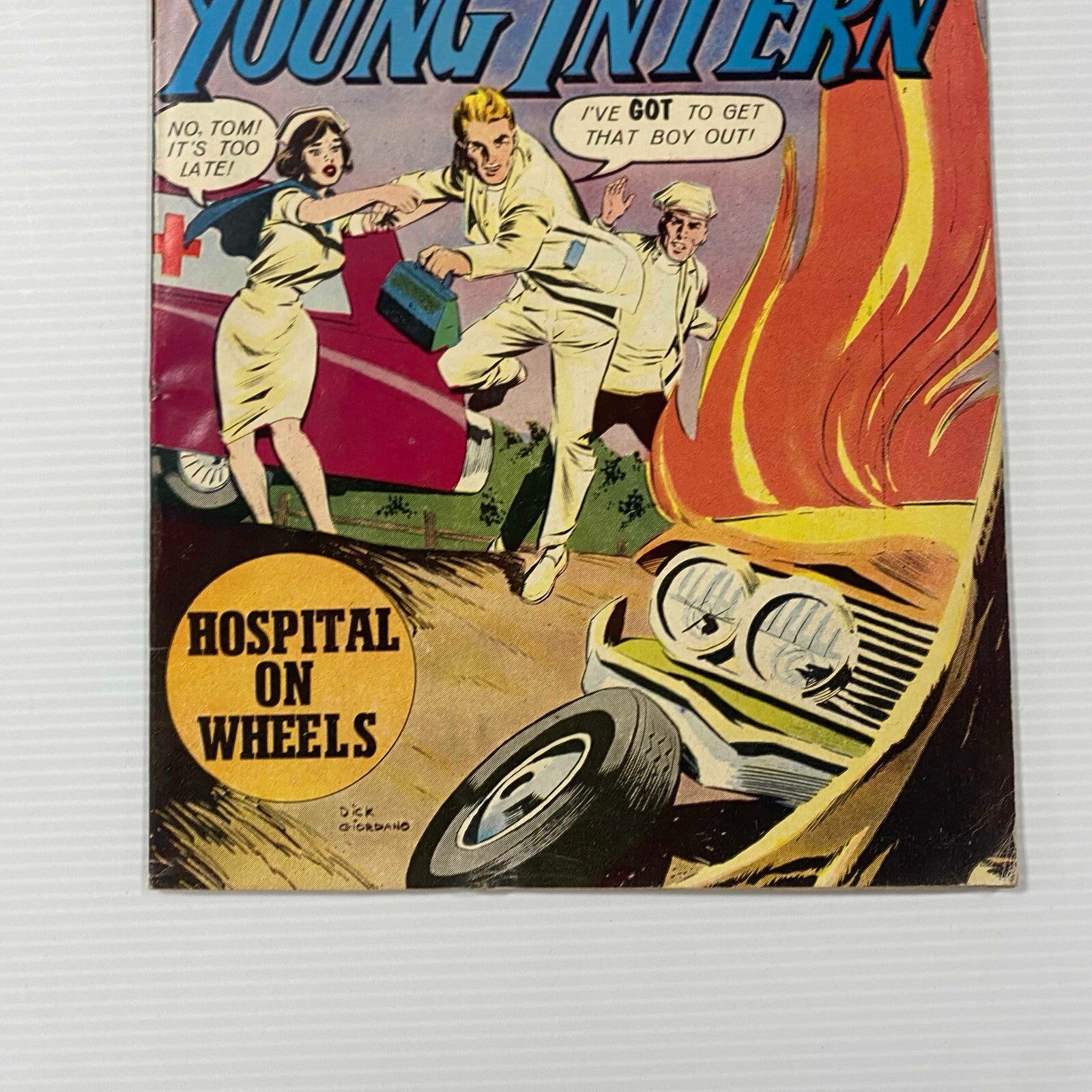 Doctor Tom Brent Young Intern #1 1963 VG/FN Pence Copy2