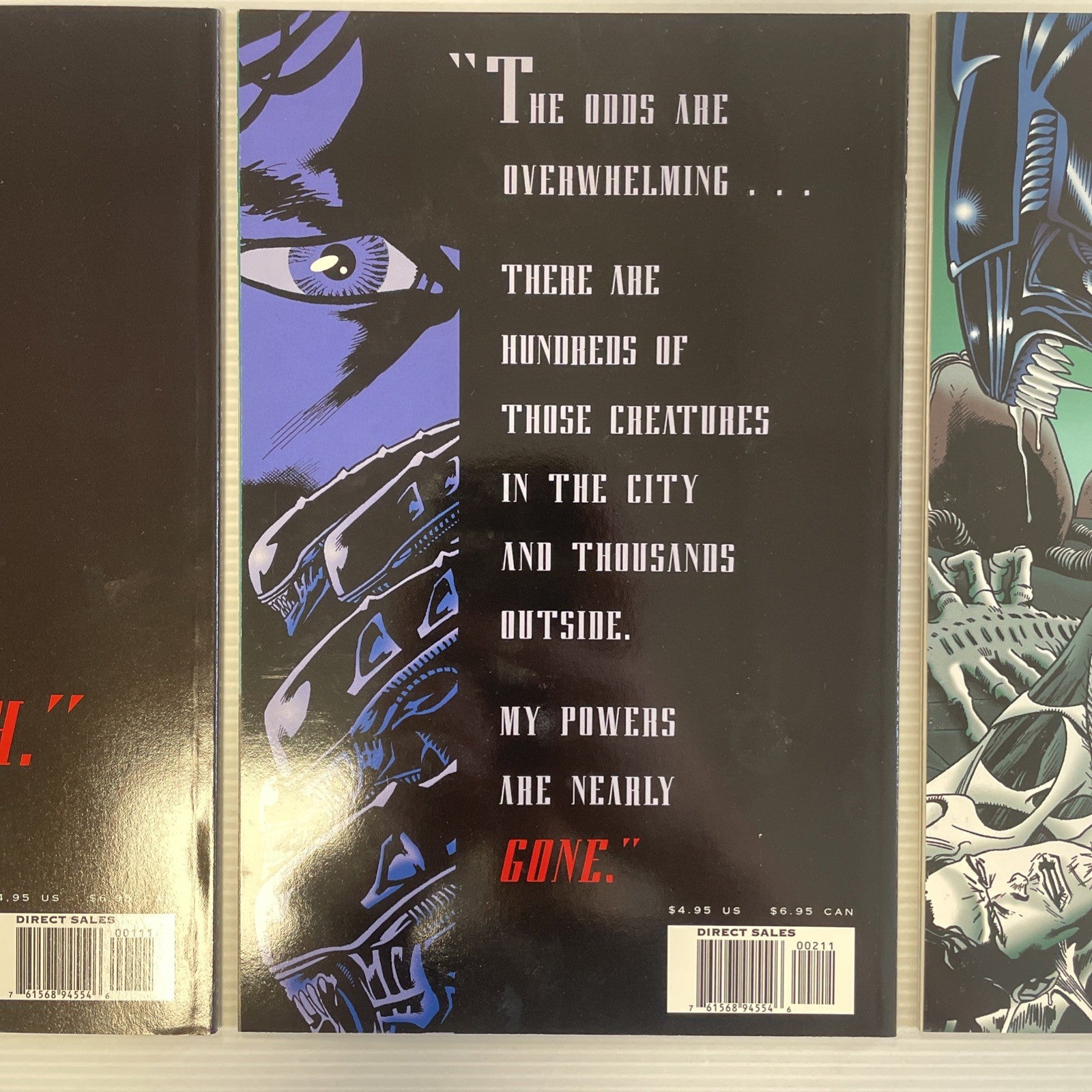Superman vs Aliens Comic Books 1-3 1995 VF/NM Complete Set DC Dark Horse7