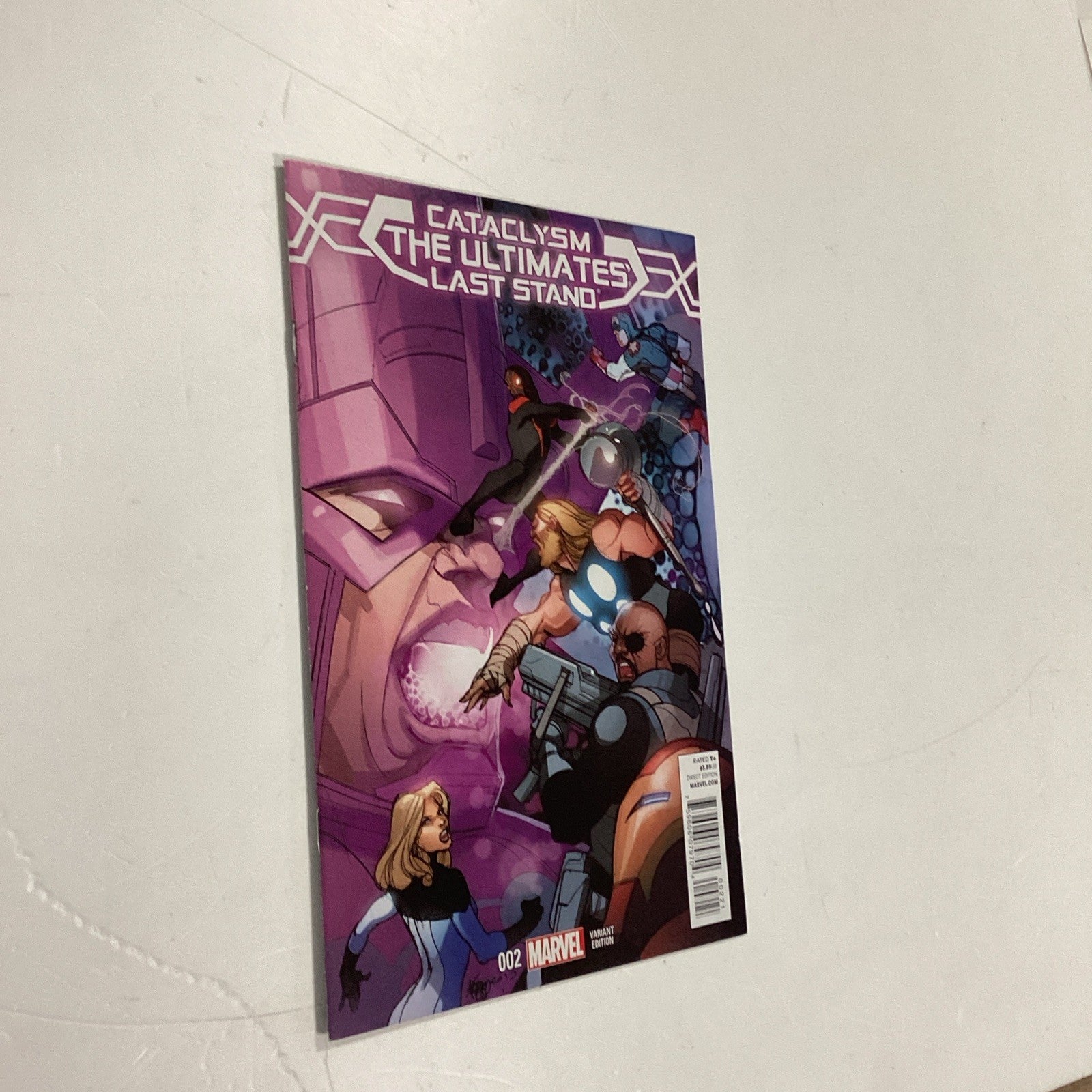 Cataclysm Ultimates Last Stand #2 2014 NM- 1:50 Pasqual Ferry Galactus Variant4